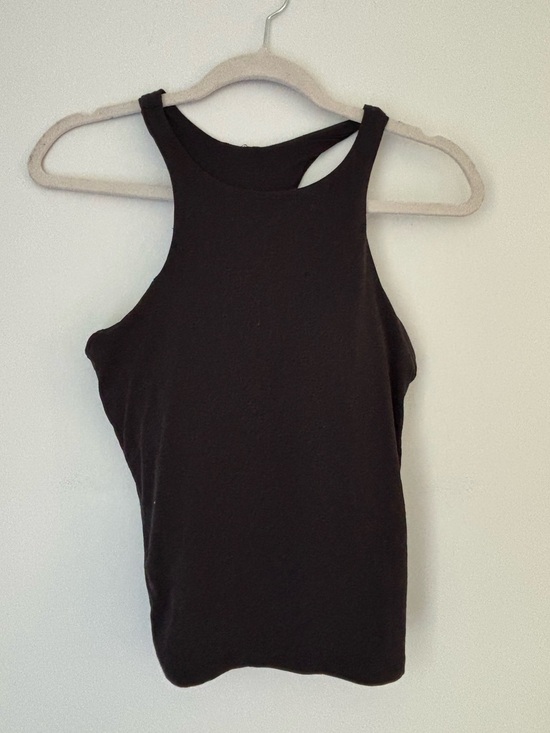 all in motion Tops - All in Motion Black High Neck Built in Bra Tank Size Medium